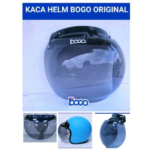 Kaca Helm Visor Helm Bogo Dewasa Merk Bogo Original Smoke