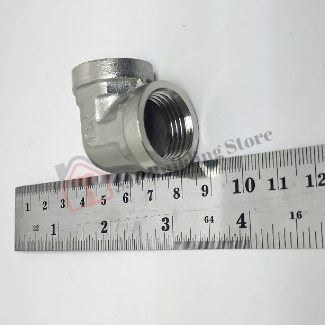 [COD] Knee Stainless 304 uk 1/2 inch E13