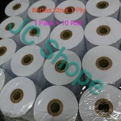 

Termal | Kertas Roll Struk 1Ply Untuk Printer Kasir Epson Tmu220
