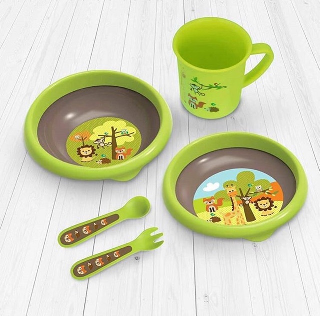 Baby safe mealtime set