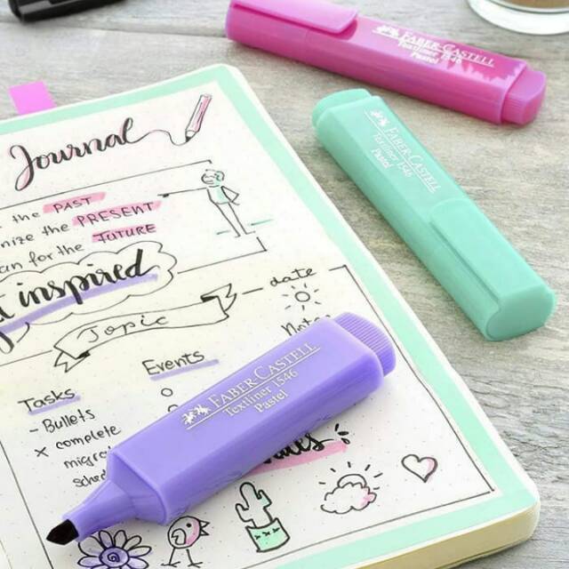 

Faber Castell Textliner 46 Pastel Per pcs