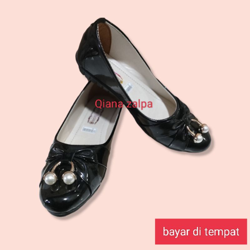 sepatu balet sepatu hitam. sepatu balet sepatu wanita terlaris