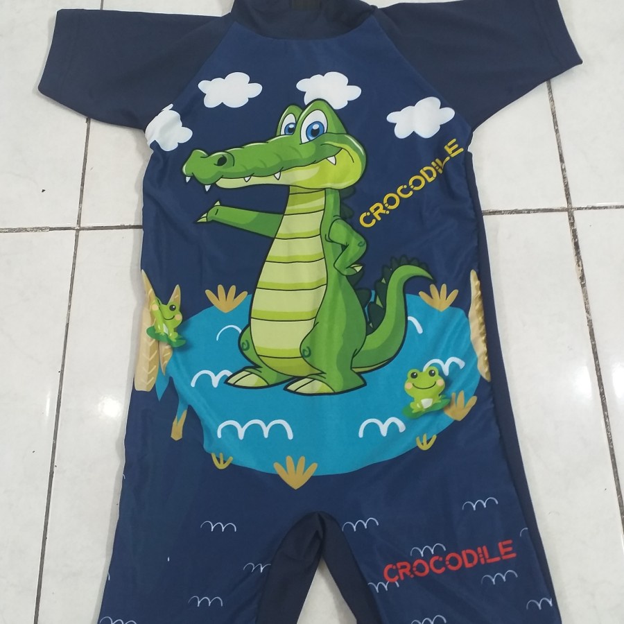 Baju Renang Anak Diving Laki Laki DINO BOBOBOY CROCODILE DINO SURFER/Perempuan FLAMINGO JELLY FISH DINO OCTOPUS