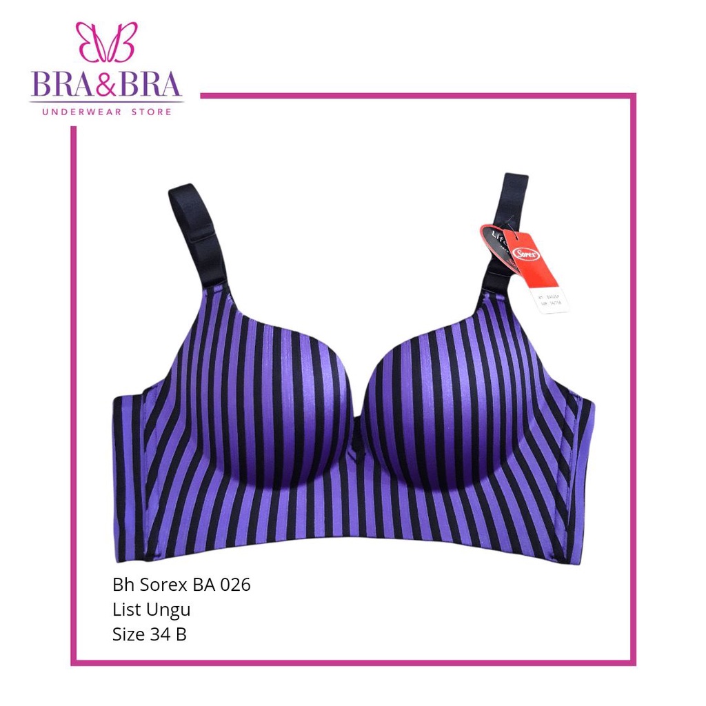 Sorex Bra Tanpa Kawat BA 026 Lifestyle Push Up