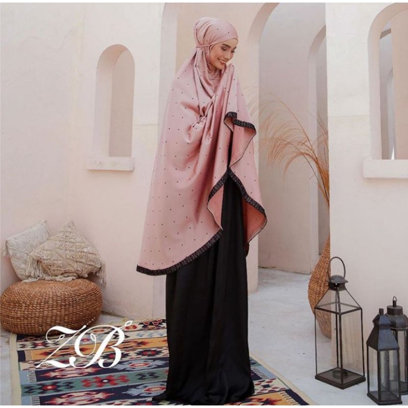 Polka Mukena by HLZB