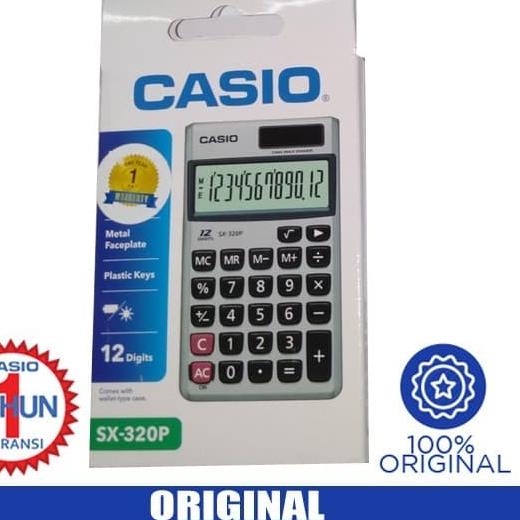 

➢ CASIO CALCULATOR SX-320 P ✷