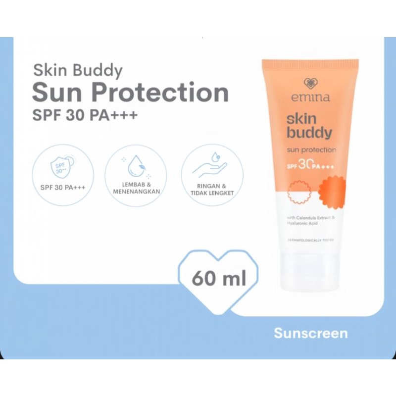 NEW  Emina Skin Buddy sunscreen spf 30 PA +++