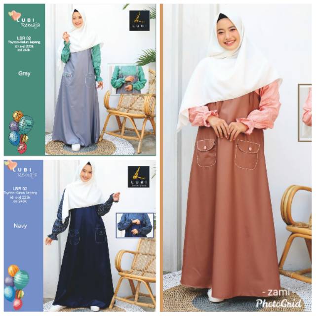 Gamis Lubi remaja / Lubi teen LBR 02