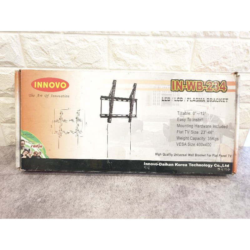 braket bracket tv innovo wb 234