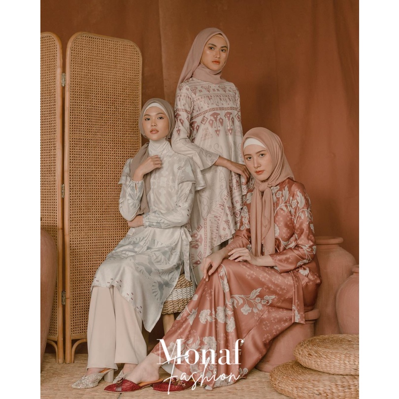 Gamis Maxmara Silk Original Atasan Wanita Terbaru Luxury Mewah