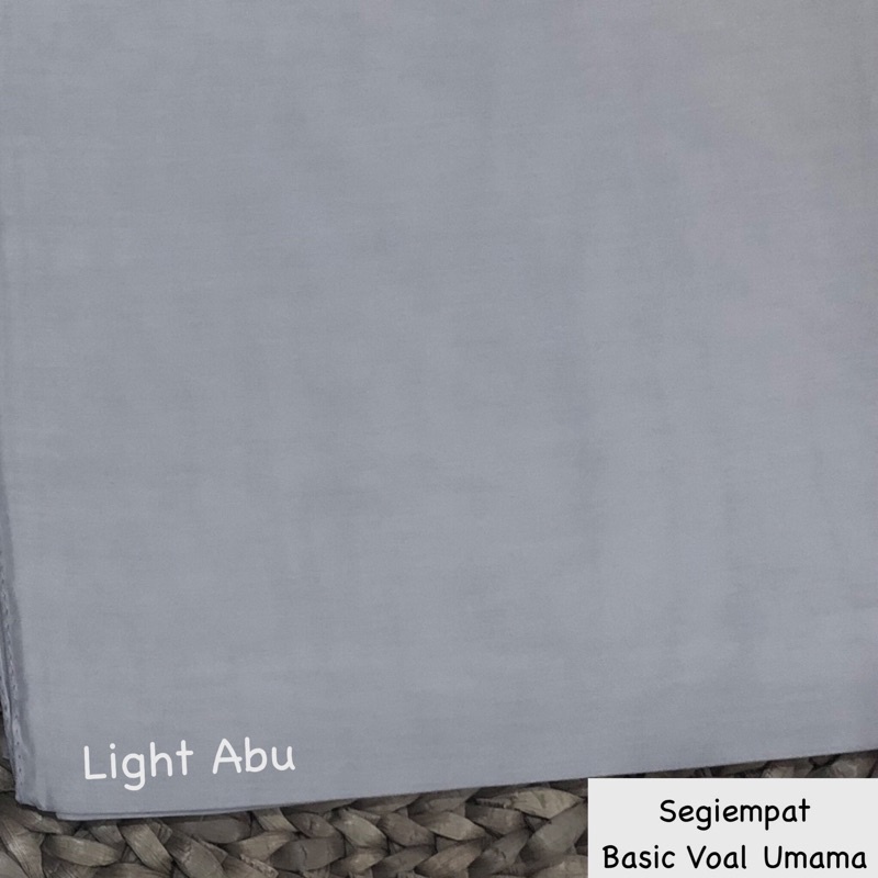 Hijab Basic Voal Umama Part 1-Light Abu