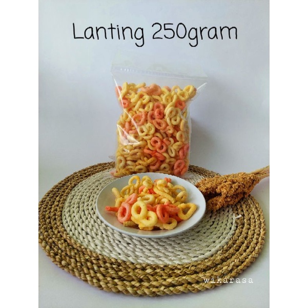 

Lanting Singkong Gurih Asin 250 gram