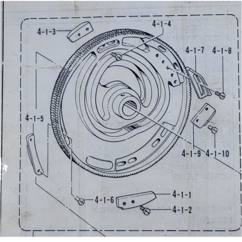 141446-001 Brother 814 Stop Cam Segment (A)