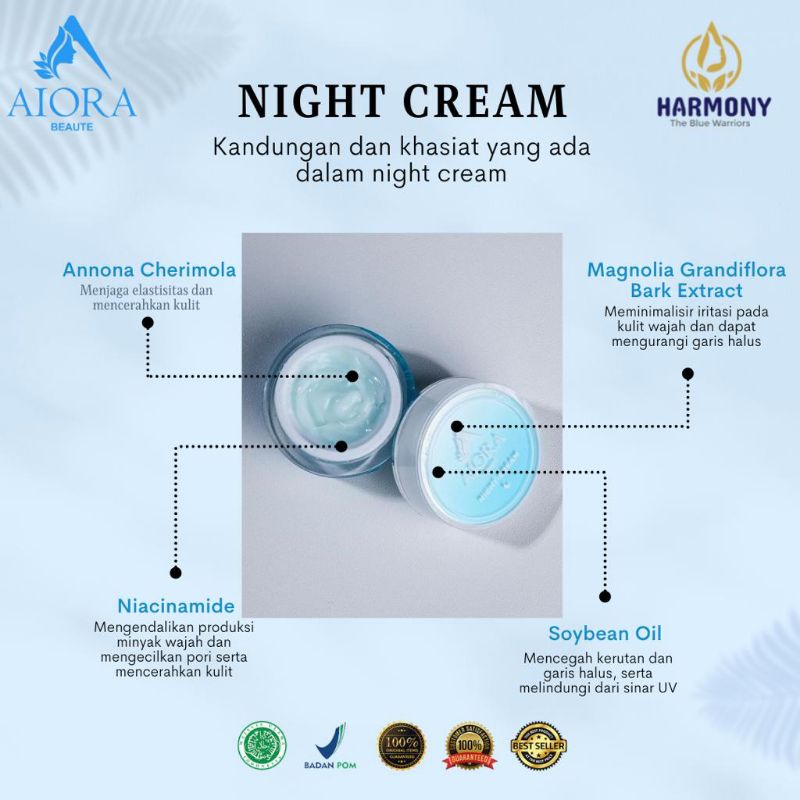 Night cream Aiora