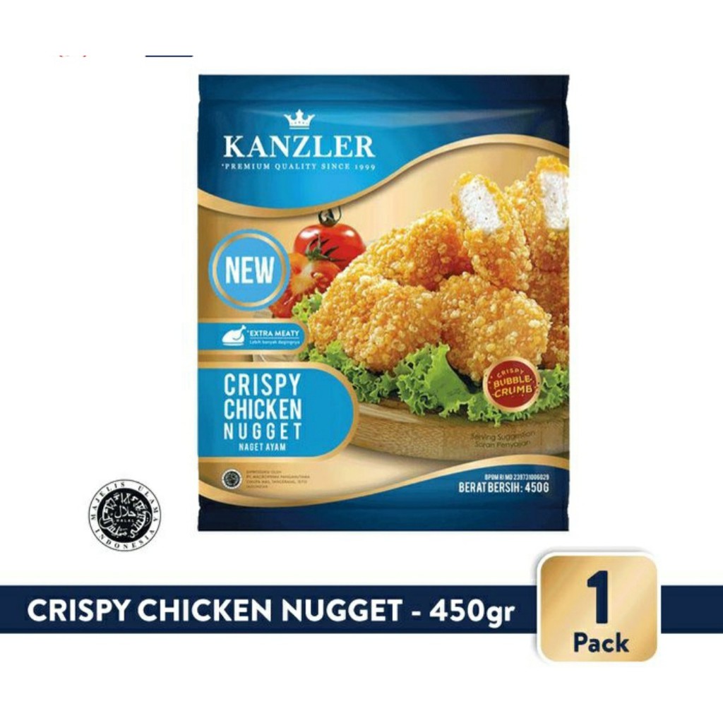 

Kanzler Crispy Chicken Nugget 450gr