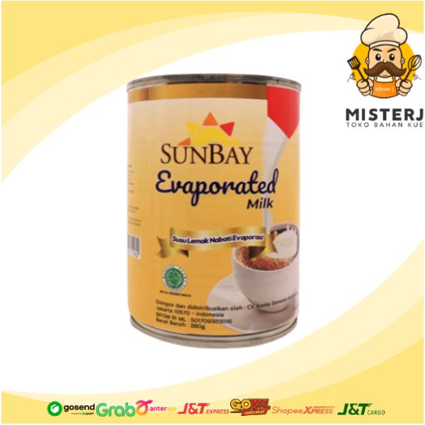 

Sunbay Evaporated Milk | Susu Evaporasi 380gr | Kemasan Kaleng