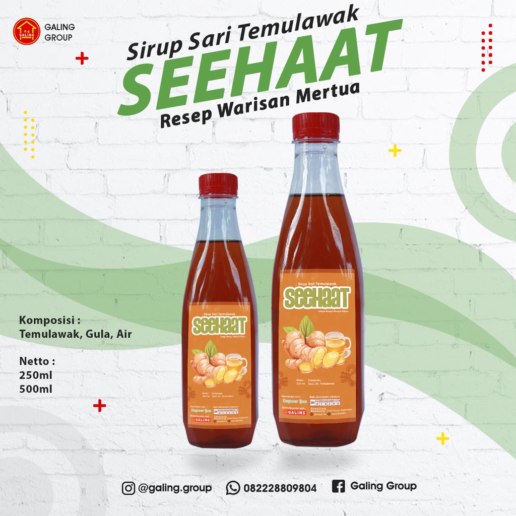 

Sirup Sari Temulawak Seehaat