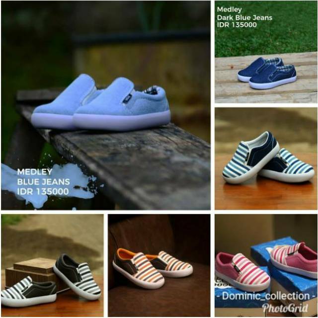 DC - MEDLEY SERIES SEPATU ANAK LAKI-LAKI PEREMPUAN DECKS KIDS SHOES