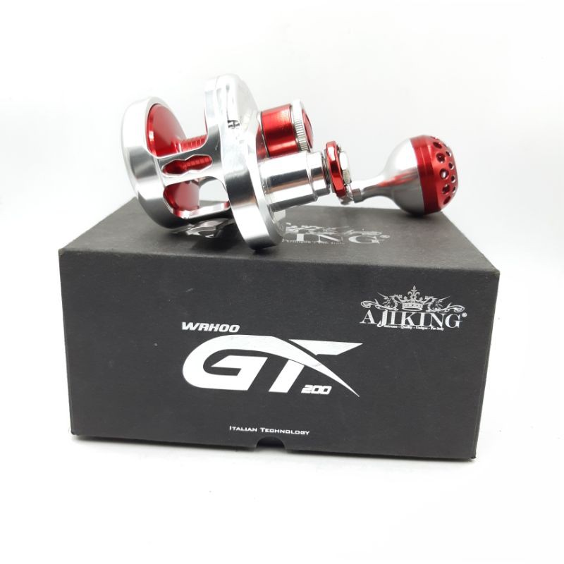 Reel OH Ajiking Wahoo GT 200 - Handle Kiri