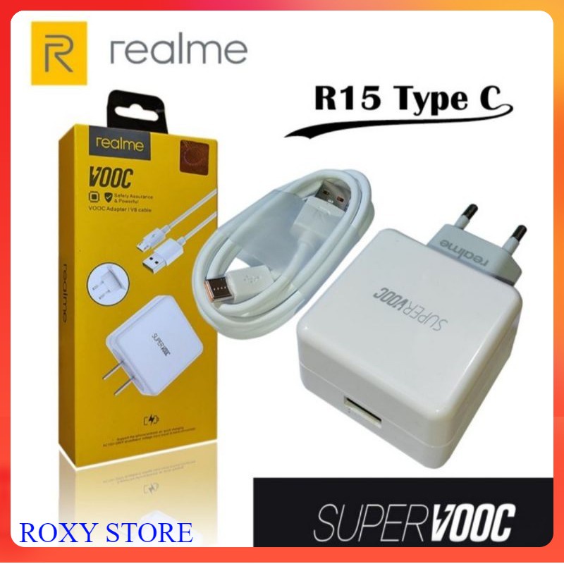 Travel Charger Casan Realme Super VOOC 20W Type C