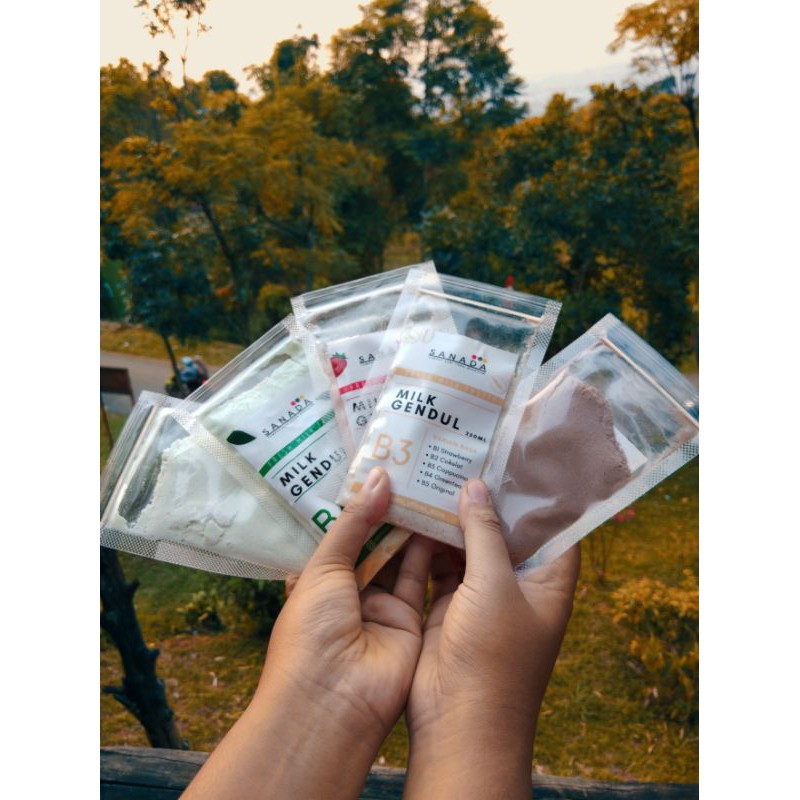 

Bubuk minuman + susu Premium GOLD 5 rasa(sachet)