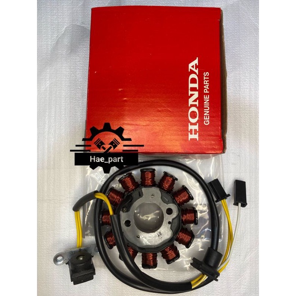 Spull Assy Stator Comp Spul Pulser Honda Beat FI PGM CBS Vario 110 LED Scoopy F1 KZL K25