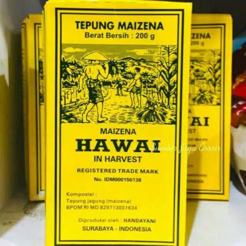 

TEPUNG MAEZENA HAWAI 200 g