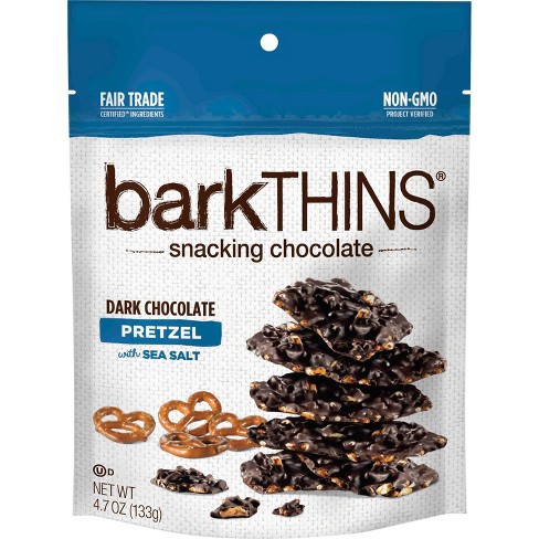 

Bark Thins Dark Chocolate Pretzel with Sea Salt Snacking 133 gram USA