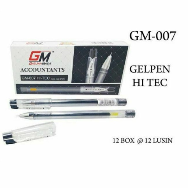 

PULPEN HITEC-H 0.28MM |GADJAH MADA GM-007 PER PACK