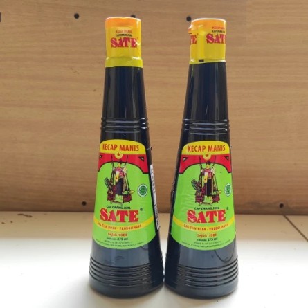 

Kecap Manis Cap Orang Jual SATE 275 ml