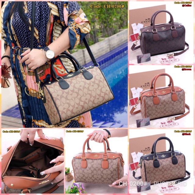 TAS COACH CH-0200# New Arrival COACH HandBag For Women Like Ori Leather High QUALITY