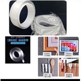 

Double tape transparan bening nano perekat 2 sisi double tape