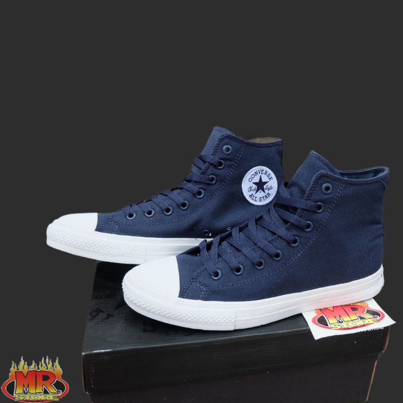 Jual Converse All Star Ct Ii Hi Navy 100 New Bnib Sepatu Pria Wanita