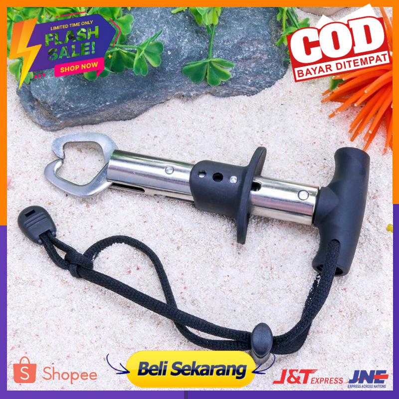 TeeWap Alat Penangkap Ikan Fishing Lip Grabber Model Gagang T - Y5UB