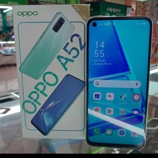 Jual OPPO A52 RAM 6/128GB BEKAS SECOND LIKE NEW MULUS | Shopee Indonesia