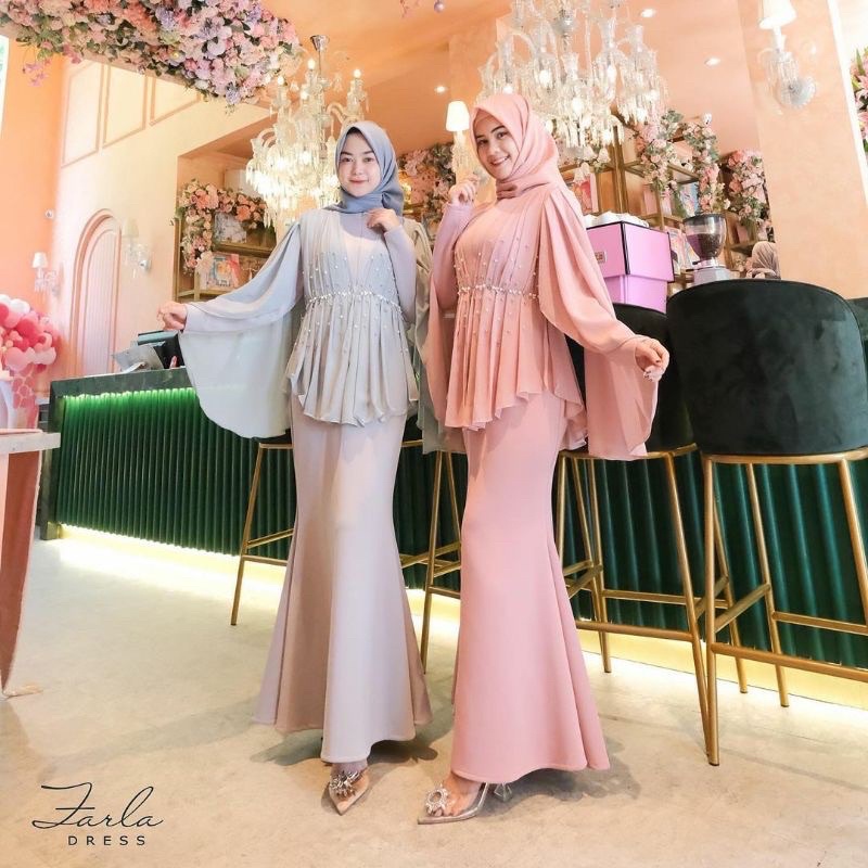 Farla dress / Farla dress MK / dress mk / dress miss kami / miss kami hijab