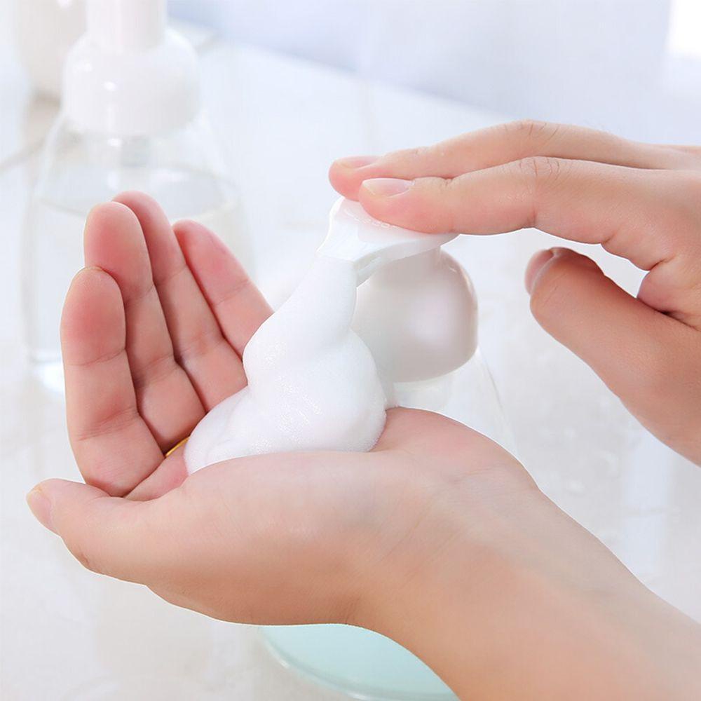 [Elegan] Botol Busa Transparan Isi Ulang Bening Travel Dispenser Squeezed Foaming PET Container