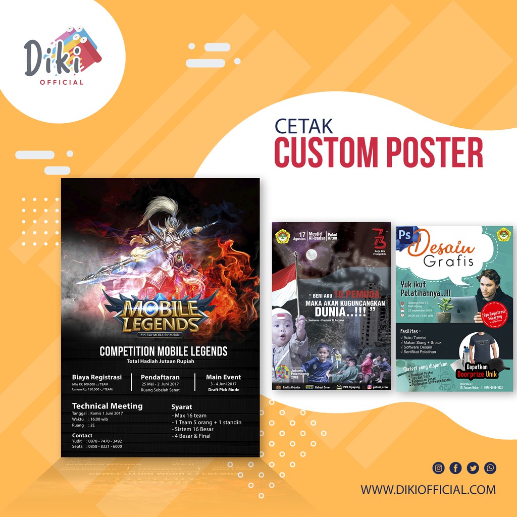 

Cetak Poster Art Carton Ukuran A3