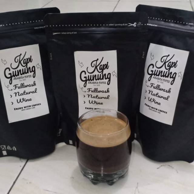 

KOPI GUNUNG KOPI BUBUK ARABIKA ASLI TEMANGGUNG