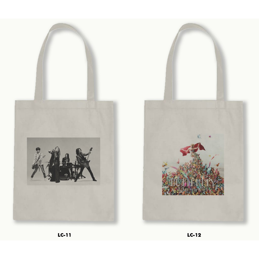 TOTE BAG BLACU - L'Arc~en~Ciel / LARUKU .01