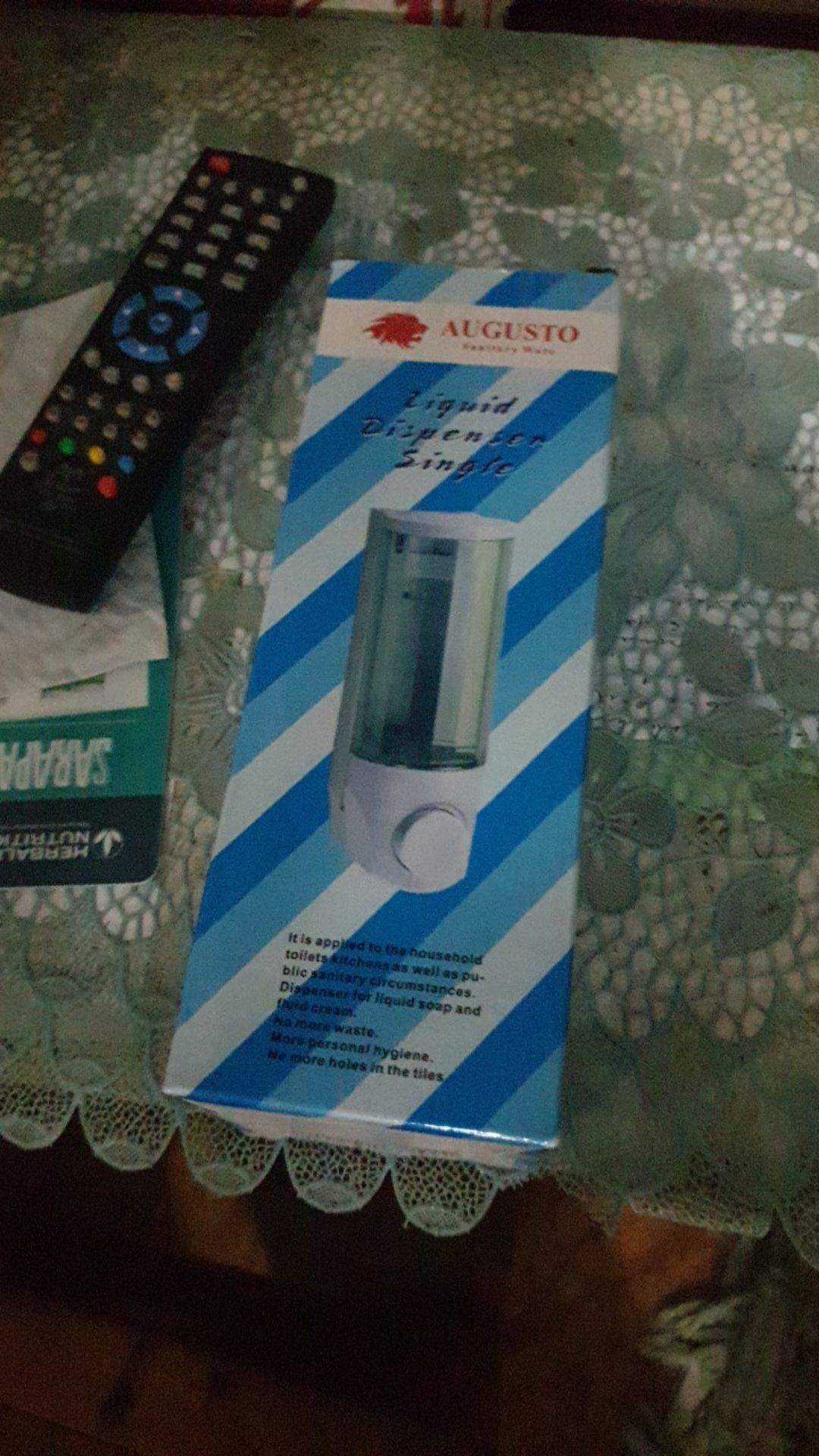 Tempat Sabun Cair / Hand Sanitizer / Liquid Soap Dispenser Chrome 200 Ml Augusto