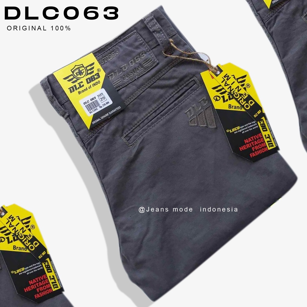 Celana Panjang Chinos Kanvas Dlc063 original reguler standar terbaru Ori asli Reguler Standart Chinos Cardinal