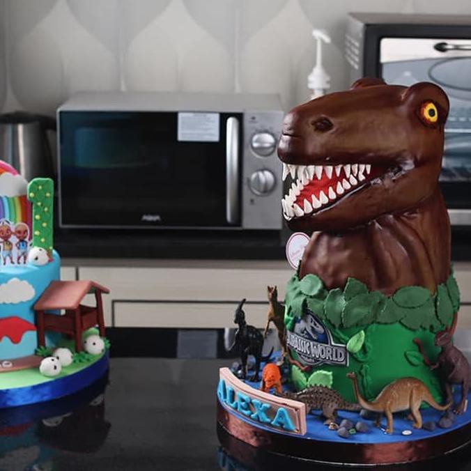 

Diskon! Kue Ulang Tahun / Birthday Cake Model Dinosaurus