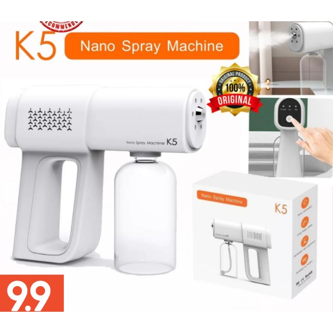 K5 Disinfection Nano Spray Gun Handheld Portable Lightweight Air Purification Humidification USB