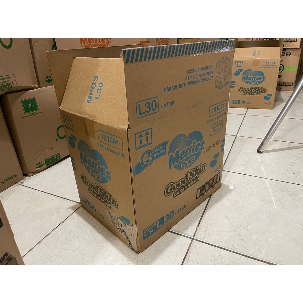 KARDUS BESAR UNTUK PACKING PINDAHAN BEKAS TISU DAN PAMPERS POPOK