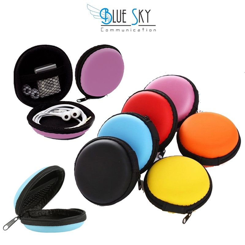 DOMPET HF EARPHONE / DOMPET KOIN WARNA-WARNI CASE POUCH TRAVEL