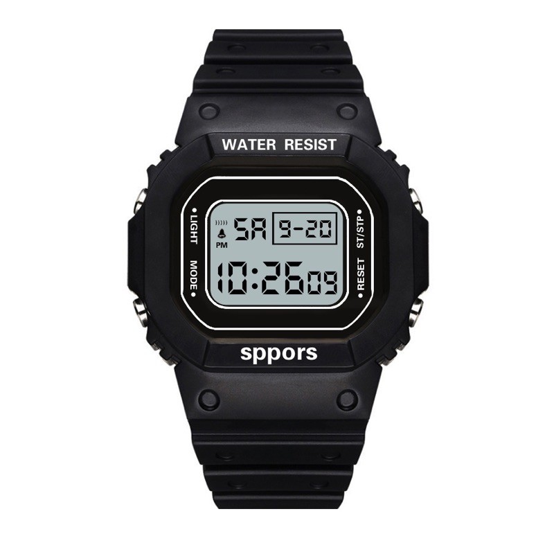 ✅COD JAM TANGAN RUBBER DIGITAL SEGI IMPOR GROSIR MURAH KARET SPORT LED PRIA WANITA COUPLE