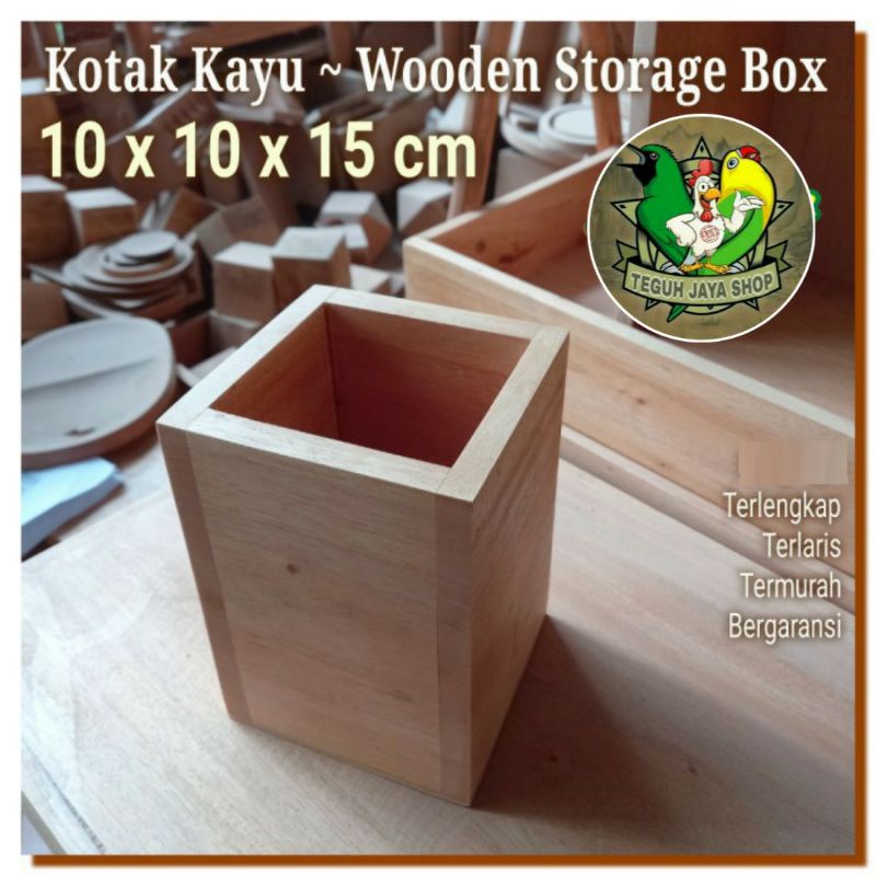 

Kotak kayu serbaguna kotak penyimpanan kayu