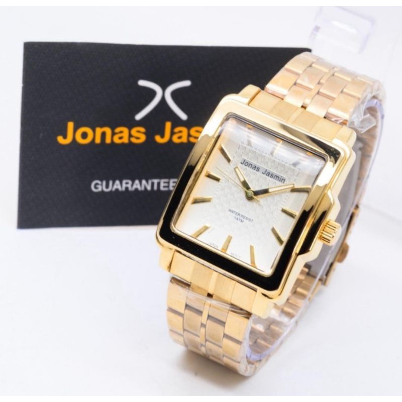 Jam Tangan Stainliss Steel Rantai Terlaris Analog Casual