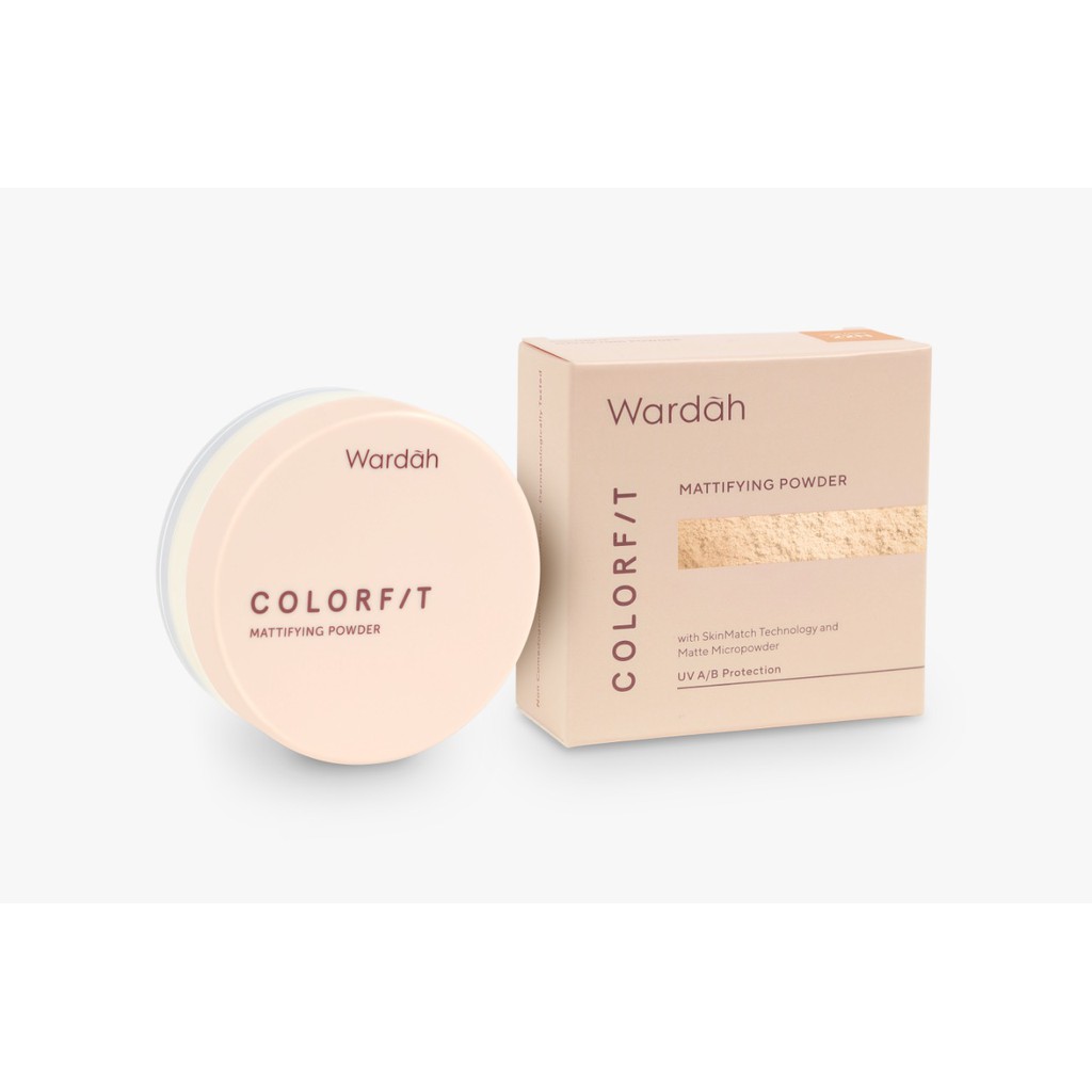 Wardah Colorfit Powder Series | Mattifying Powder |  Velvet Powder Foundation | Bedak Wajah by AILIN